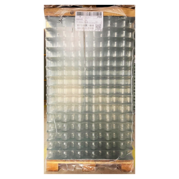 Glasburk 700 g – med guldfärgat lock - Bild 4