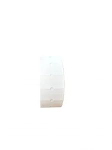 Etikett vit utan text – 1000 st / rulle 21×12 mm