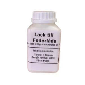 Plastflaska med giftfri lack till foderlåda för biodling, 250 ml