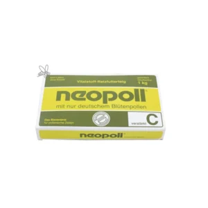 Paket med Neopoll foderdeg innehållande tyskt blomsterpollen, 1 kg för biodling