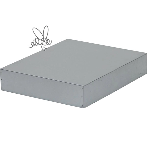 Metalltak i galvaniserat stål med EPS-isolering, anpassat för LN träkupa (Hjo Kupan) 520×520×100 mm.