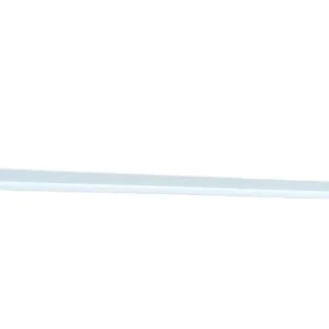 Rambärarlist i fräst metall, 364 mm lång, avsedd för helgjuten Nackasarg i Langstroth-format.