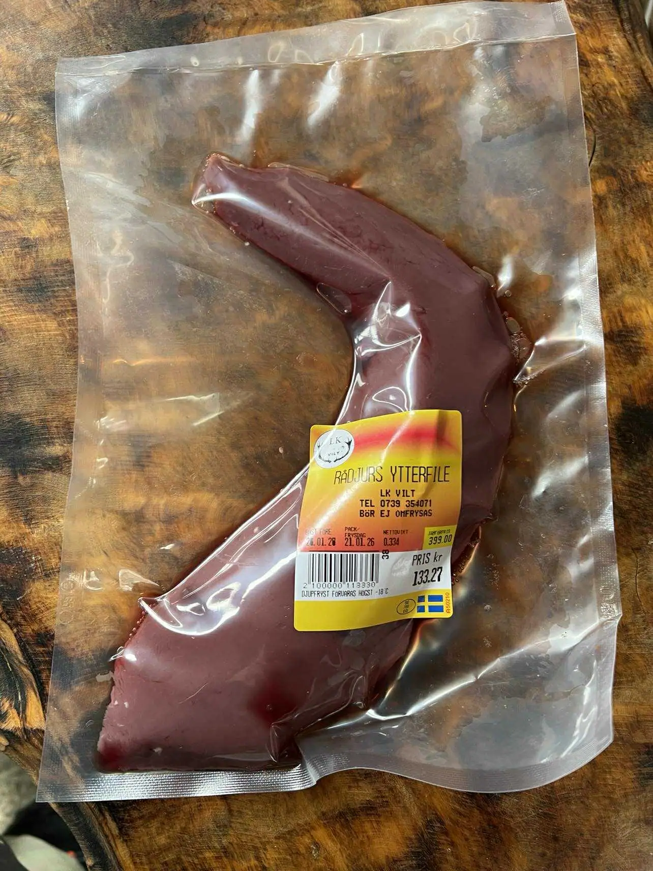 Rådjursytterfilé